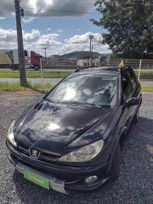 PEUGEOT 206 1.6 ESCAPADE SW 16V FLEX 4P MANUAL PEUGEOT 206 1.6 ESCAPADE SW 16V FLEX 4P MANUAL